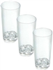 Zappy 1.75 oz Shooter Glasses Heavy Weight Disposable Plastic Tall Shot Glasses