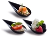 Zappy 4" 500 Disposable Plastic Mini Tear Drop Spoons Dessert Appetizer Sushi Dish
