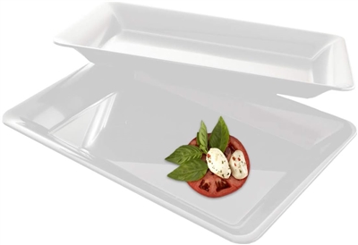 10" x 14" Plastic Serving Trays