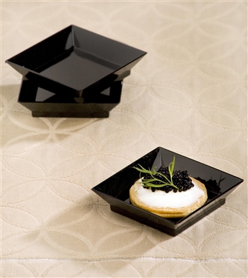 EMI-Yoshi Emi-605 2.5" Abyss Dish Appetizer Dessert Mini Plates