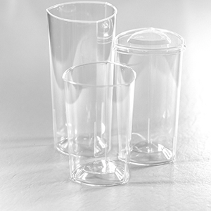 Emi-Yoshi Emi-Ttgflp Plastic Triangle Lids For 10 12 and 14 oz Triangle Tumblers