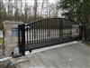 Aluminum Slide gate with mhouse opener