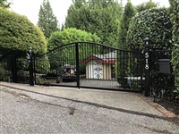 Aluminum Double Swing Gate and Man gate
