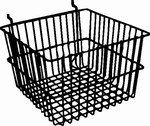 Deep Basket for Slatwall, Gridwall or Pegboard Fixture Depot