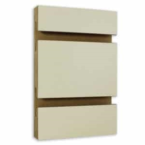 Almond Melamine Slatwall Fixture Depot