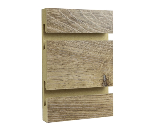 Aspen Oak  Melamine Slatwall Fixture Depot