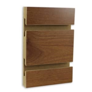 Nutmeg Cherry Melamine Slatwall Fixture Depot