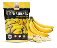 Freeze-Dried Bananas - 6 Pack