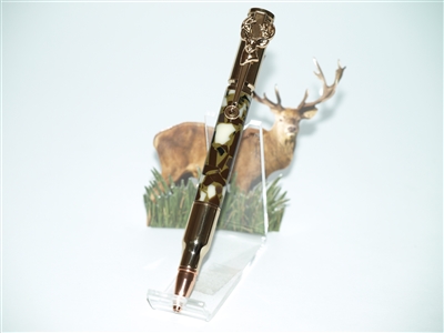 30-caliber deer head pen