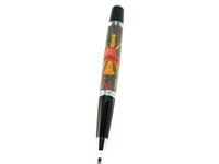 firefighter with flames pen