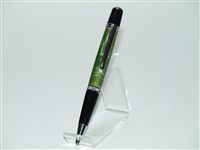 emerald green silk acrylic pen