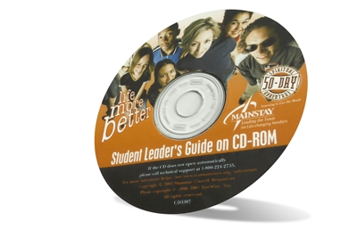 Life More Better Student Leader's Guide on CD-ROM