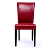 Red leather dining chair, Seriena Shanghai Leather Dining Chair, leather dining chairs, red dining chair, luxury dining chairs, leather dining chair, dining room chairs leather, leather dining chairs for sale, dining room chairs upholstered