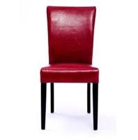 Red leather dining chair, Seriena Shanghai Leather Dining Chair, leather dining chairs, red dining chair, luxury dining chairs, leather dining chair, dining room chairs leather, leather dining chairs for sale, dining room chairs upholstered