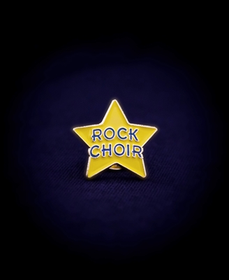 Rock Choir Pin Badge