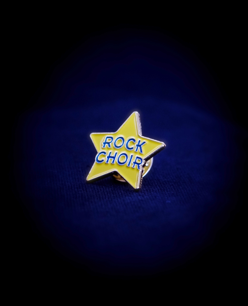 Rock Choir Pin Badge