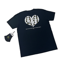Rock Choir - Unisex Lockdown T-Shirt - Medium & Rock Choir Face Covering Bundle