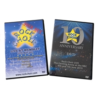 Rock Choir DVD Collection: Rock Choir at Wembley and Rock Choir 10 Year DVD