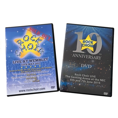 Rock Choir DVD Collection: Rock Choir at Wembley and Rock Choir 10 Year DVD