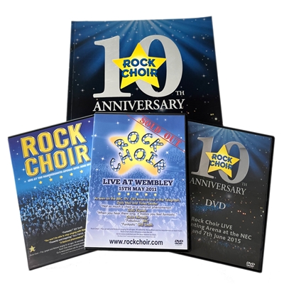 Rock Choir DVD Collection + Brochure Bundle