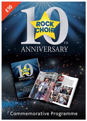 Rock Choir 10 | Commemorative Programme