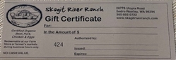 SRR Gift Certificate ($50)