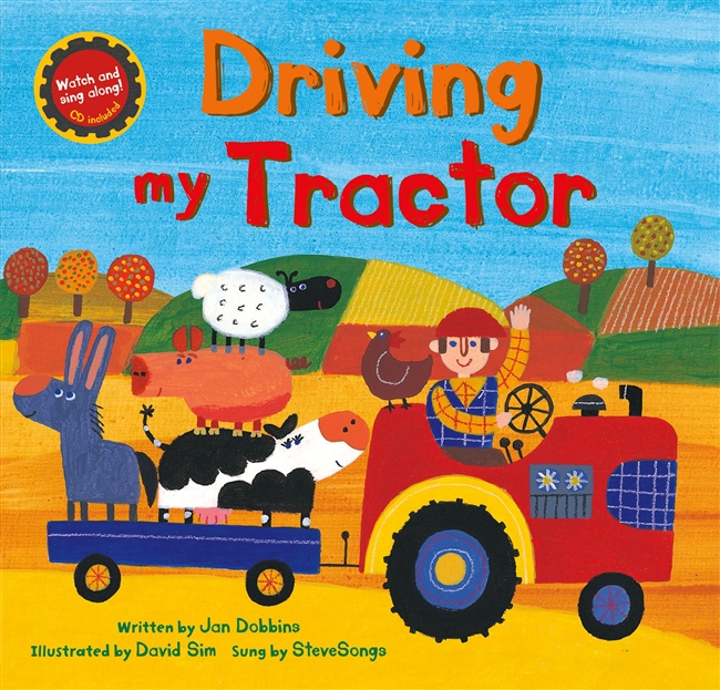 Driving My Tractor | Music Book & CD for Childhood Development