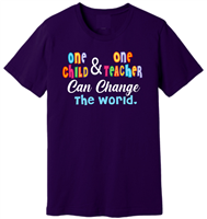 One Child One Teacher T-shirt