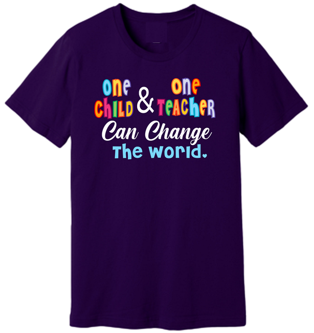 One Child One Teacher T-shirt
