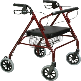 Drive Go-Lite Bariatric Steel Rollator