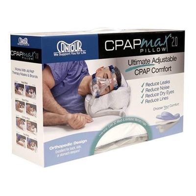 CPAPMax 2.0 CPAP Pillow by Contour