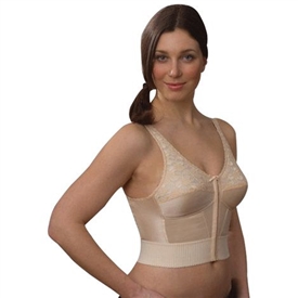 Front Close Mastectomy Bra with Modern Lace (Sister) 1105263-S