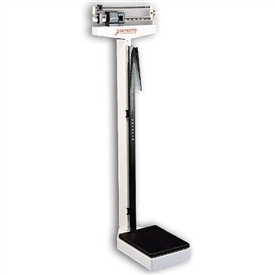 Detecto 2391 Mechanical Eye-Level Physician Scale 200 kg x 100 g With Height Rod