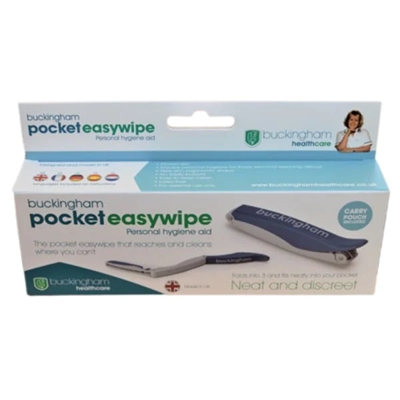 Buckingham Pocket Easywipe Portable Toilet Aide