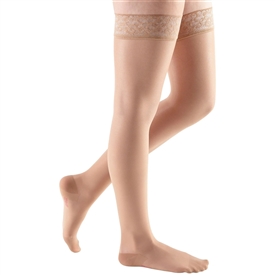 Mediven Sheer & Soft Women's Thigh High 15-20 mmHg w/ Lace Top Band