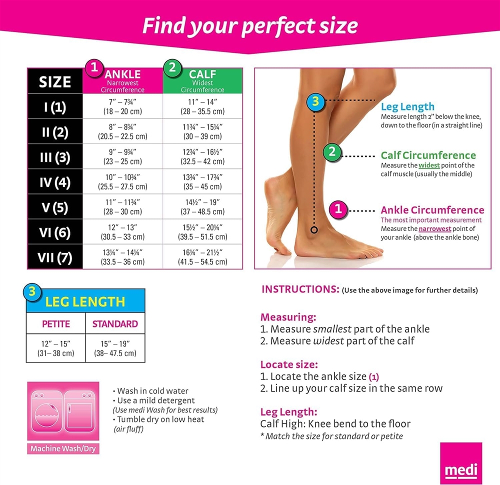 Mediven Sheer & Soft Women's Knee High 20-30 mmHg