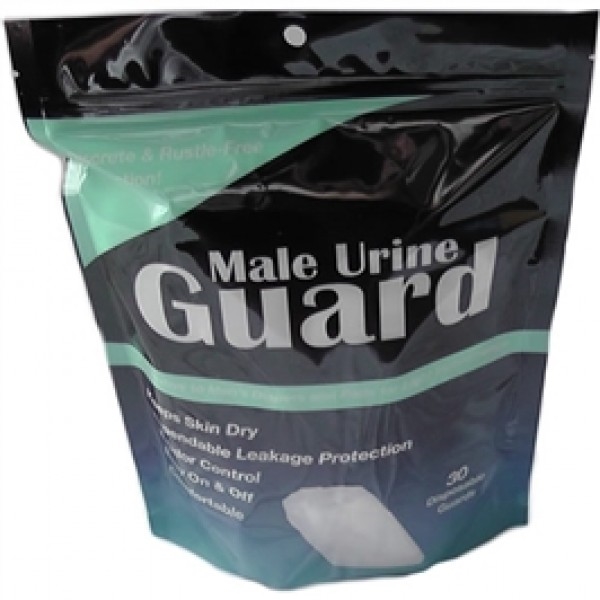 Male Urine Guard, Absorbent Incontinence Pouch - Urinary Leakage