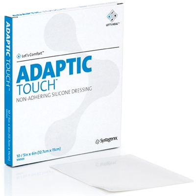 Adaptic Touch Non-Adhering Silicone Dressing