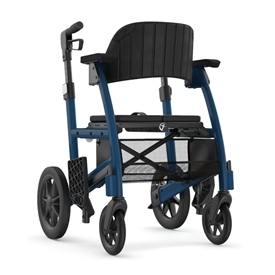 Triumph Prestige All-In-One Rollator - Hybrid Transport Chair Walker