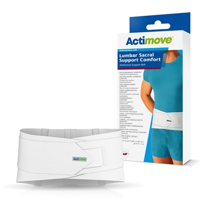 Actimove® Lumbar Sacral Support Comfort w/ Additional Support Belt