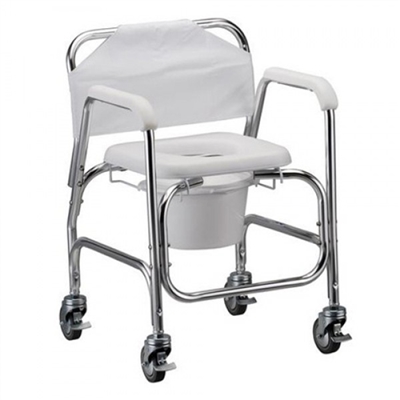 Nova Rolling Commode Shower Chair 8800