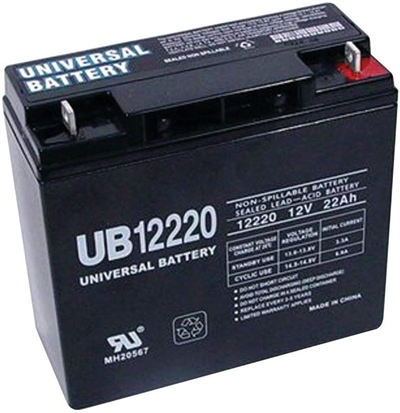 Scooter Replacment Battery - 12 Volt 22 Ah Battery