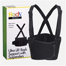 BodySport Ultra Lift Back Support w/ Suspenders