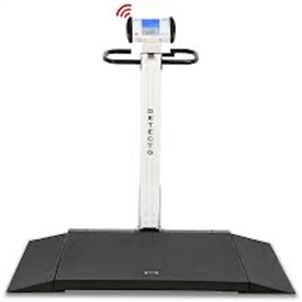 Detecto 6550 Bariatric Portable Wheelchair Scale