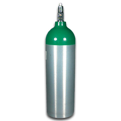 D Oxygen Cylinder Tank