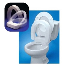 Hinged Elevated Toilet Seat