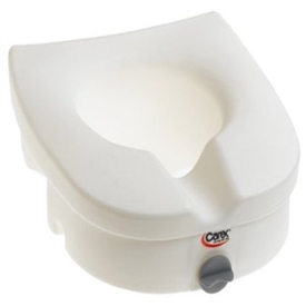 Carex E-Z Lock Raised Toilet Seat