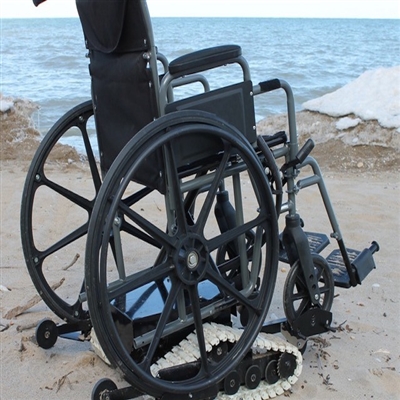 Freedom Trax - Powered Track Device For Manual Wheelchairs.
