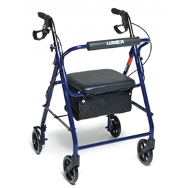 Lumex Walkabout Basic Four-Wheel Rollator