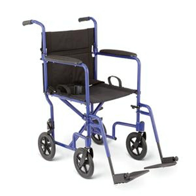 Medline Deluxe Transport Wheelchair